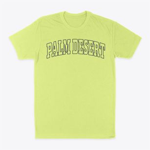 Palm Desert California Trendy Block Classic Dad T-Shirt