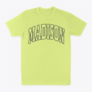 Madison New York Trendy Block Classic Dad T-Shirt
