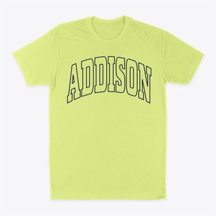 Addison New York Trendy Block Classic Dad T-Shirt