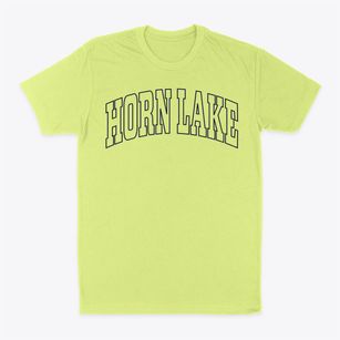 Horn Lake Mississippi Trendy Block Classic Dad T-Shirt