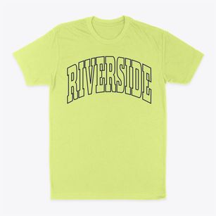 Riverside Iowa Trendy Block Classic Dad T-Shirt