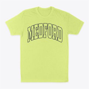 Medford New York Trendy Block Classic Dad T-Shirt