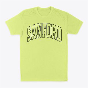 Sanford Michigan Trendy Block Classic Dad T-Shirt