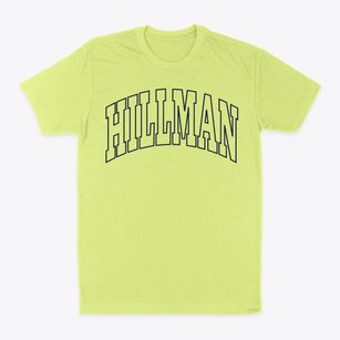 Hillman Michigan Trendy Block Classic Dad T-Shirt
