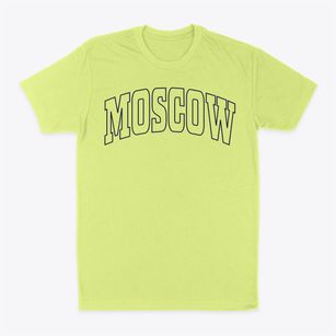 Moscow Wisconsin Trendy Block Classic Dad T-Shirt