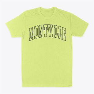Montville Connecticut Trendy Block Classic Dad T-Shirt