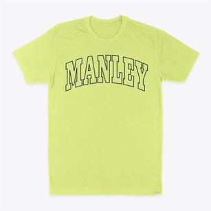 Manley Nebraska Trendy Block Classic Dad T-Shirt