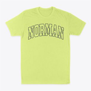 Norman North Carolina Trendy Block Classic Dad T-Shirt