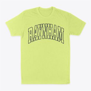 Raynham Massachusetts Trendy Block Classic Dad T-Shirt