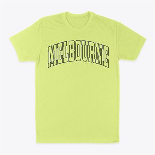 Melbourne Florida Trendy Block Classic Dad T-Shirt