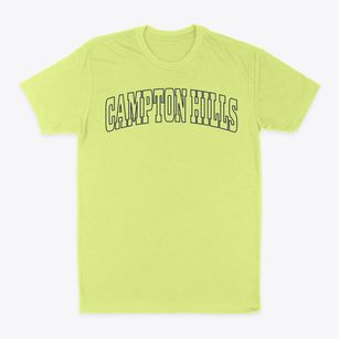 Campton Hills Illinois Trendy Block Classic Dad T-Shirt
