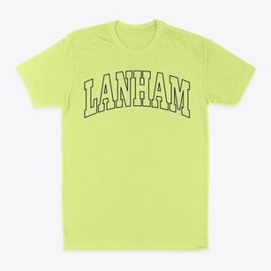 Lanham Maryland Trendy Block Classic Dad T-Shirt