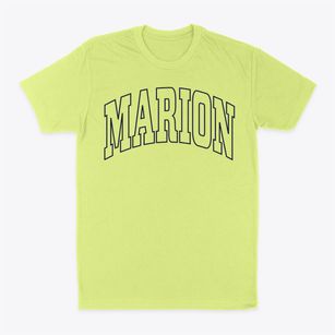 Marion North Carolina Trendy Block Classic Dad T-Shirt