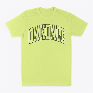 Oakdale Louisiana Trendy Block Classic Dad T-Shirt