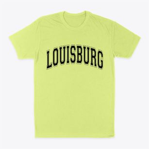 Louisburg North Carolina Varsity Classic Dad T-Shirt