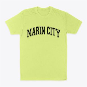 Marin City California Varsity Classic Dad T-Shirt