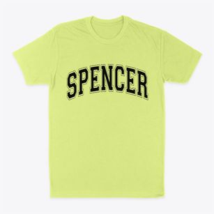 Spencer Wisconsin Varsity Classic Dad T-Shirt