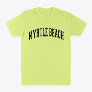 Myrtle Beach South Carolina Varsity Classic Dad T-Shirt