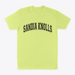 Sandia Knolls New Mexico Varsity Classic Dad T-Shirt