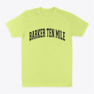 Barker Ten Mile North Carolina Varsity Classic Dad T-Shirt