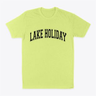 Lake Holiday Indiana Varsity Classic Dad T-Shirt