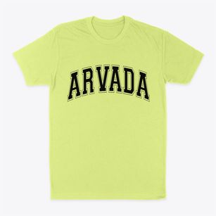 Arvada Colorado Varsity Classic Dad T-Shirt