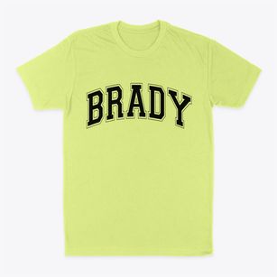 Brady Nebraska Varsity Classic Dad T-Shirt