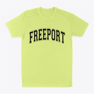 Freeport Maine Varsity Classic Dad T-Shirt