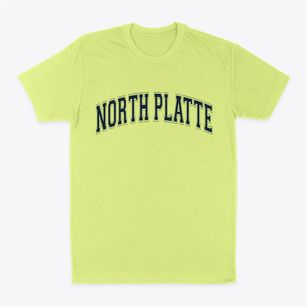 North Platte Nebraska Varsity Classic Dad T-Shirt