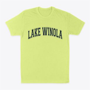 Lake Winola Pennsylvania Varsity Classic Dad T-Shirt