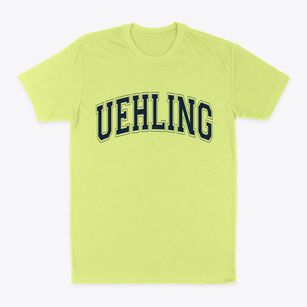 Uehling Nebraska Varsity Classic Dad T-Shirt