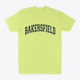 Bakersfield California Varsity Classic Dad T-Shirt