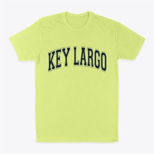 Key Largo Florida Varsity Classic Dad T-Shirt