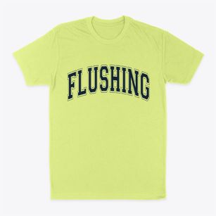 Flushing Michigan Varsity Classic Dad T-Shirt