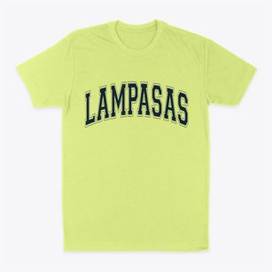 Lampasas Texas Varsity Classic Dad T-Shirt