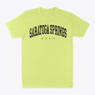 Saratoga Springs Utah Urban Vibe Classic Dad T-Shirt