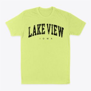 Lake View Iowa Urban Vibe Classic Dad T-Shirt