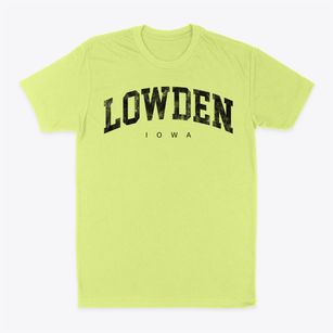 Lowden Iowa Urban Vibe Classic Dad T-Shirt