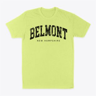 Belmont New Hampshire Urban Vibe Classic Dad T-Shirt