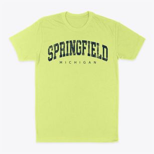 Springfield Michigan Urban Vibe Classic Dad T-Shirt