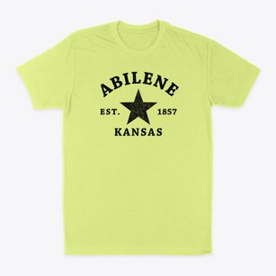 Abilene Kansas Star Classic Dad T-Shirt
