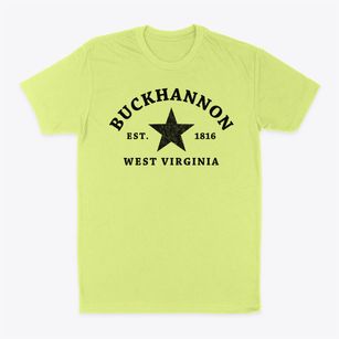 Buckhannon West Virginia Star Classic Dad T-Shirt