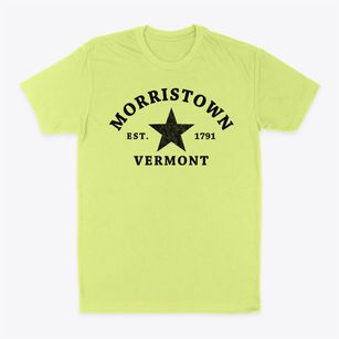 Morristown Vermont Star Classic Dad T-Shirt