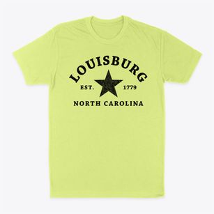Louisburg North Carolina Star Classic Dad T-Shirt