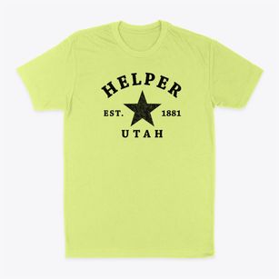 Helper Utah Star Classic Dad T-Shirt
