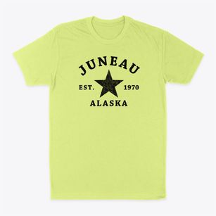 Juneau Alaska Star Classic Dad T-Shirt