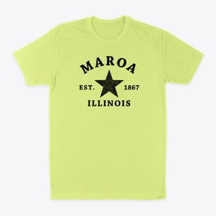 Maroa Illinois Star Classic Dad T-Shirt