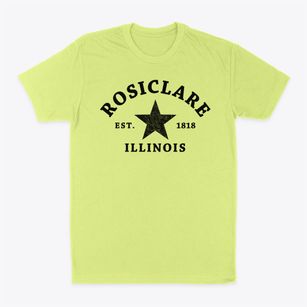 Rosiclare Illinois Star Classic Dad T-Shirt
