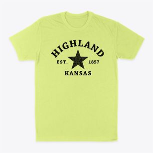 Highland Kansas Star Classic Dad T-Shirt