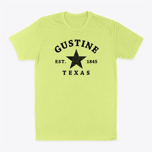 Gustine Texas Star Classic Dad T-Shirt